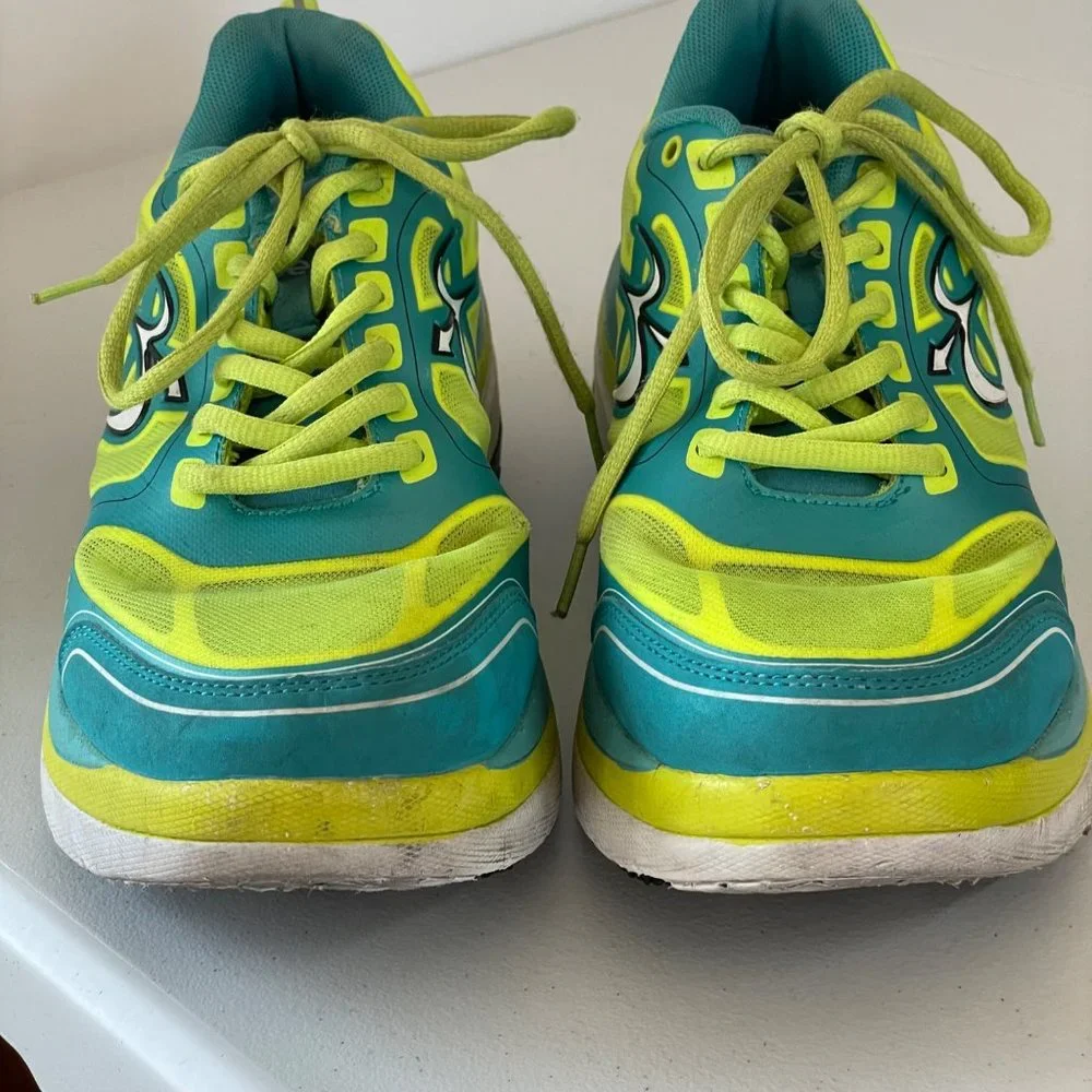 gdefy by Gravity Defyer Womens 9.5 Ion Athletic Shoes Comfortable Neon Colorful - Picture 6 of 14